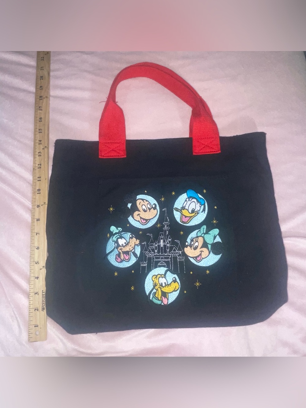 Disney Parks Mickey Mouse and Friends Canvas Tot bag